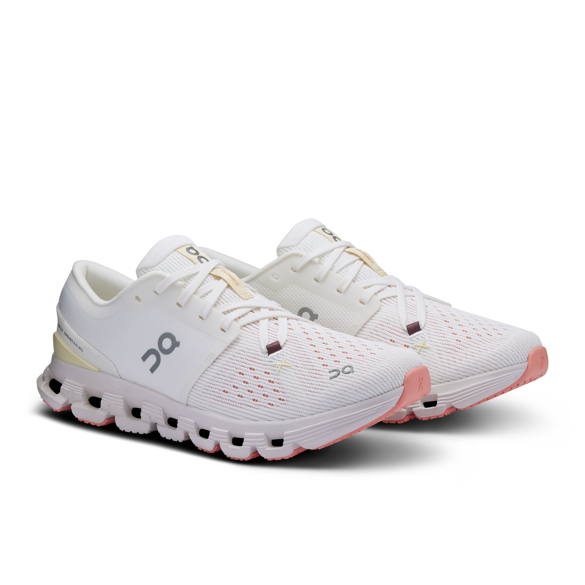 On Running Women's Cloud X 4 Shoes - Ivory / Sand - Shopsportive