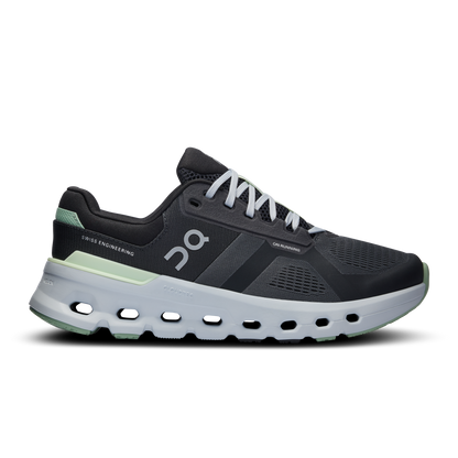On Running Women's Cloudrunner 2 Shoes - Shadow / Lima - Shopsportive