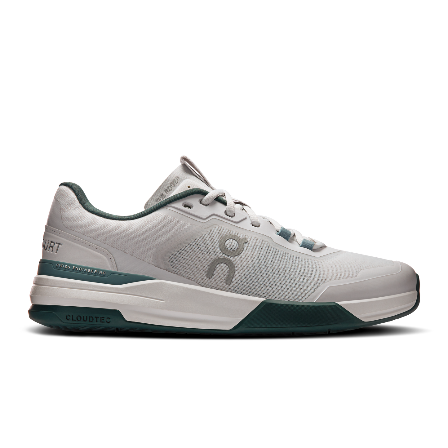 On Running Men's The Roger Advantage Pro Shoes - Frost / Evergreen - Shopsportive