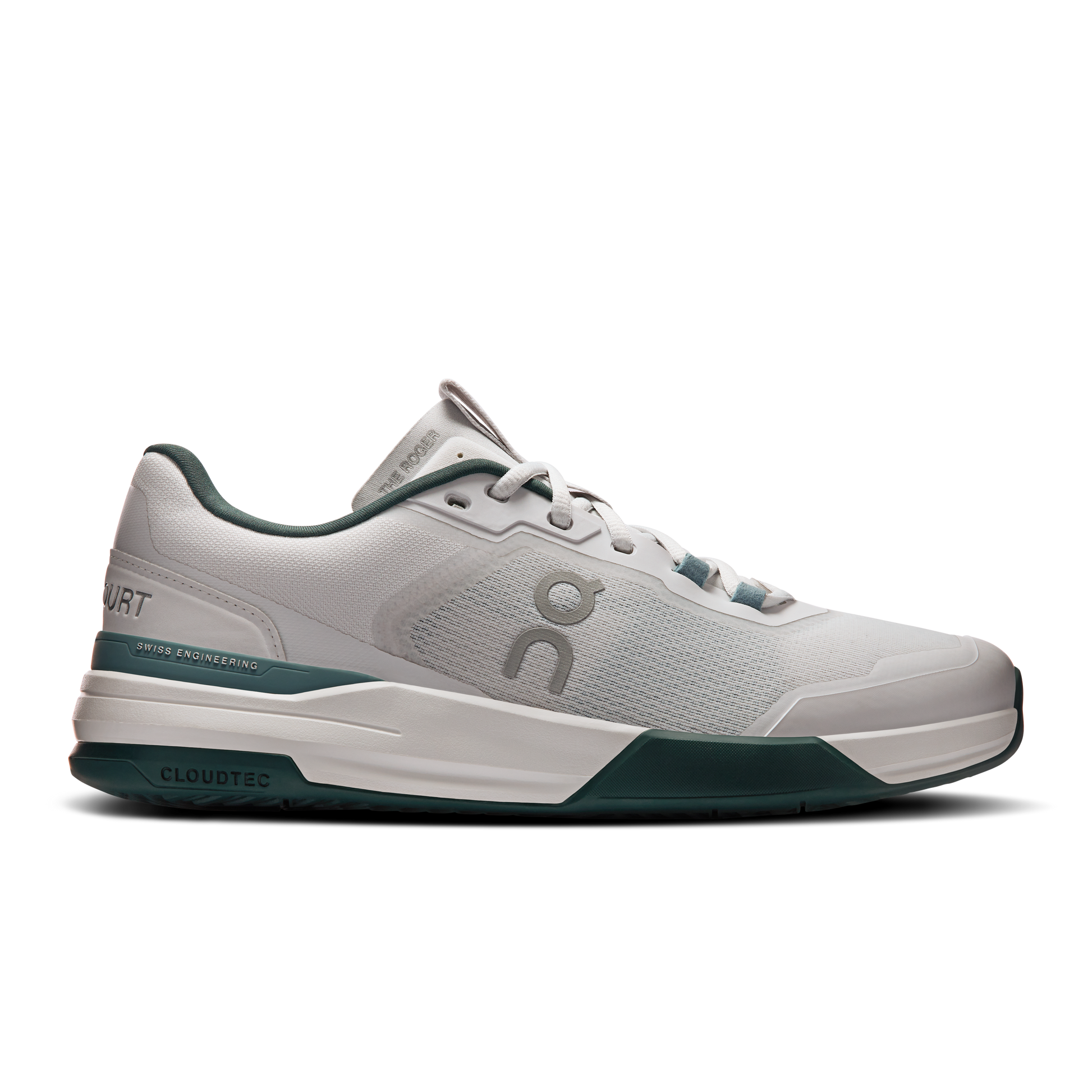 On Running Men's The Roger Advantage Pro Shoes - Frost / Evergreen - Shopsportive