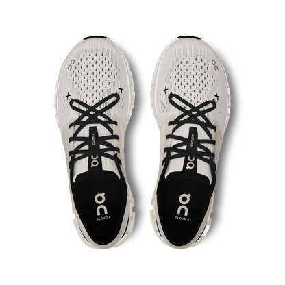 On Running Men's Cloud X 4 Shoes - Ivory / Black - Shopsportive