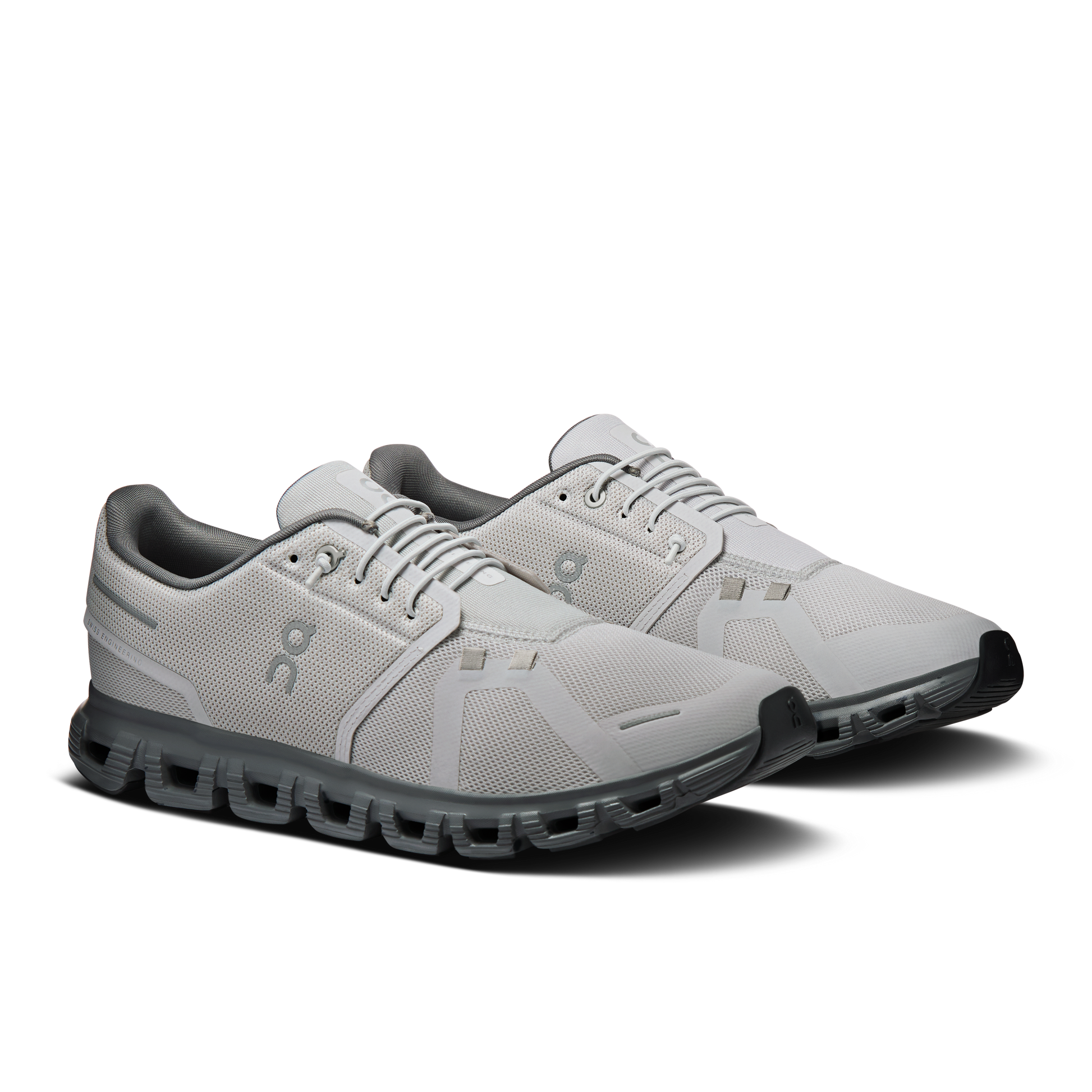 On Running Men's Cloud 6 Shoes - Wolf / Rock - Shopsportive