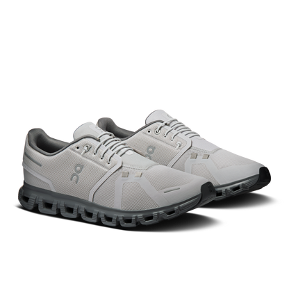 On Running Men's Cloud 6 Shoes - Wolf / Rock - Shopsportive