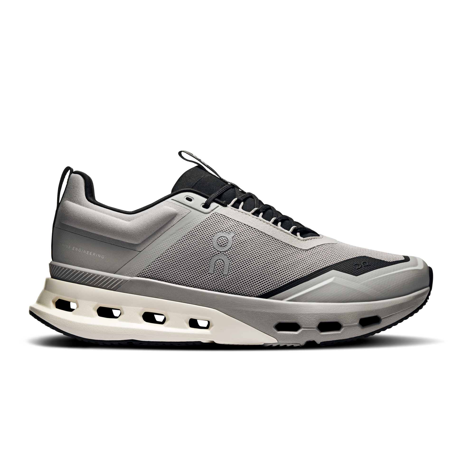 On Running Men's Cloudnova X Shoes - Alloy / Black - Shopsportive