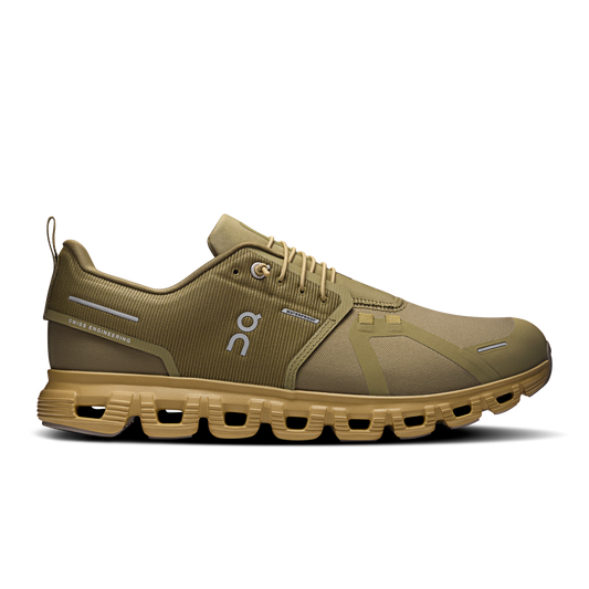 On Running Men's Cloud 6 Waterproof Shoes - Olive / Safari - Shopsportive