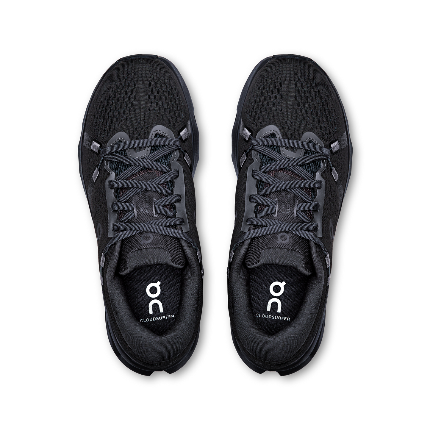 On Running Women's Cloudsurfer 2 Shoes - Black / Black