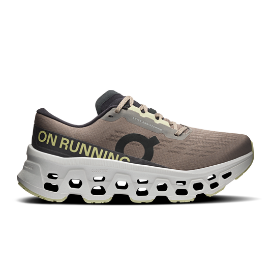On Running Women's Cloudmonster 3 Shoes - Cinder / Ivory - Shopsportive