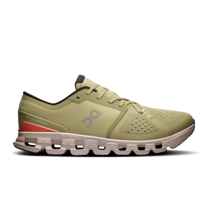 On Running Men's Cloud X 4 Shoes - Caper / Salmon - Shopsportive
