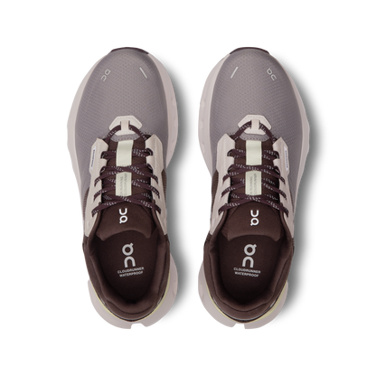 On Running Women's Cloudrunner 2 Waterproof Shoes - Zinc / Seedling - Shopsportive