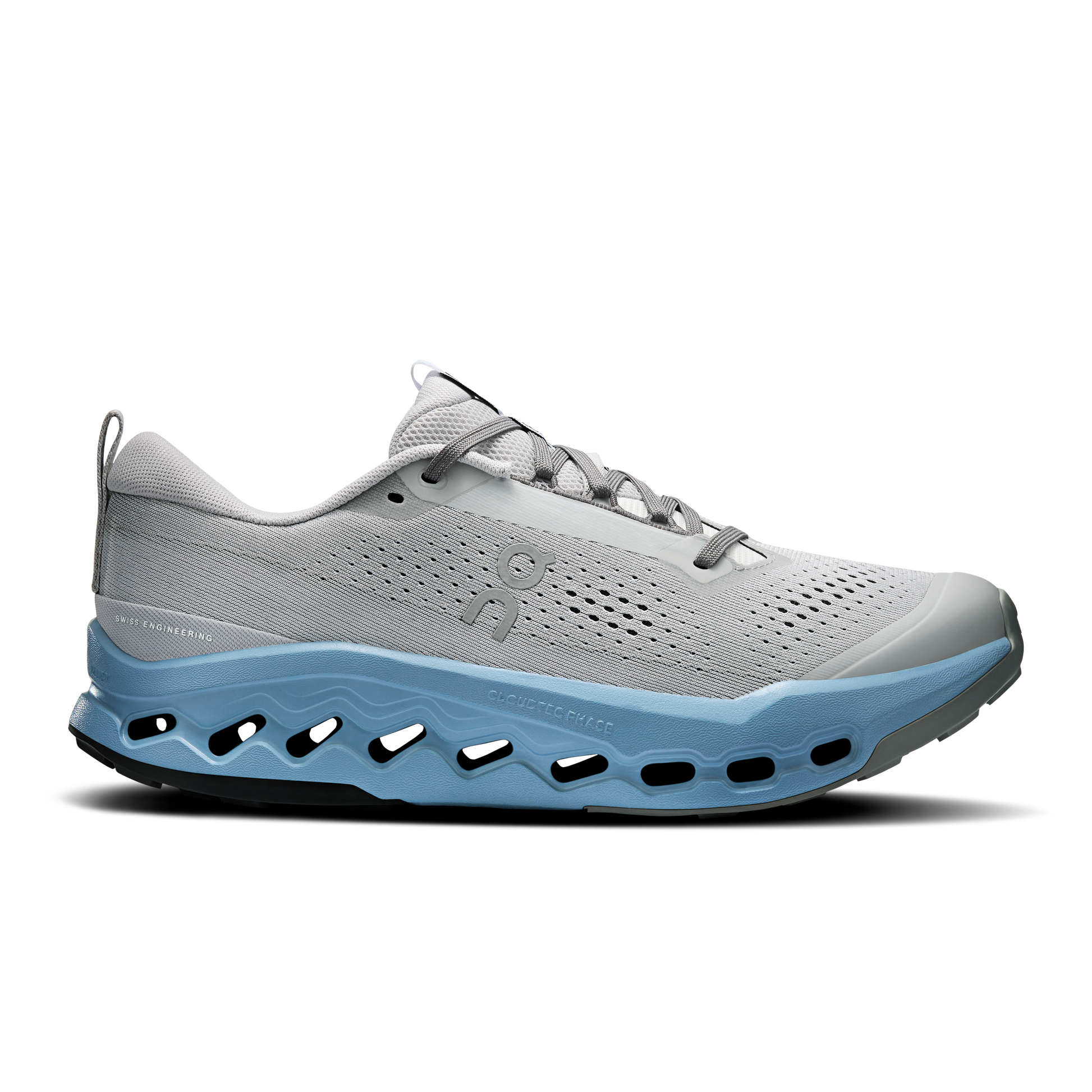 On Running Men's Cloudsurfer Trail 2 Shoes - Rock / Niagara - Shopsportive