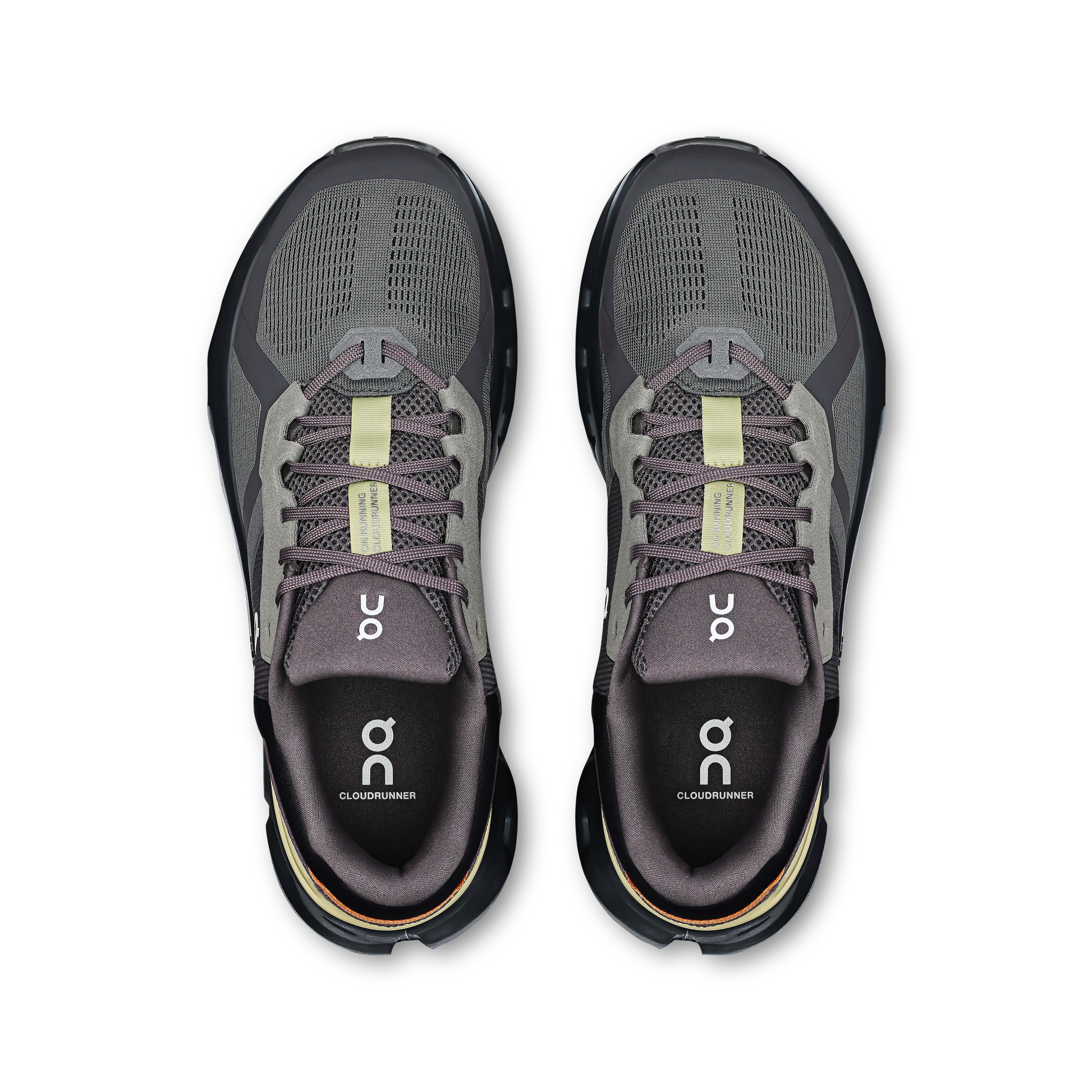 On Running Men's Cloudrunner 2 Shoes - Rock / Tangerine - Shopsportive