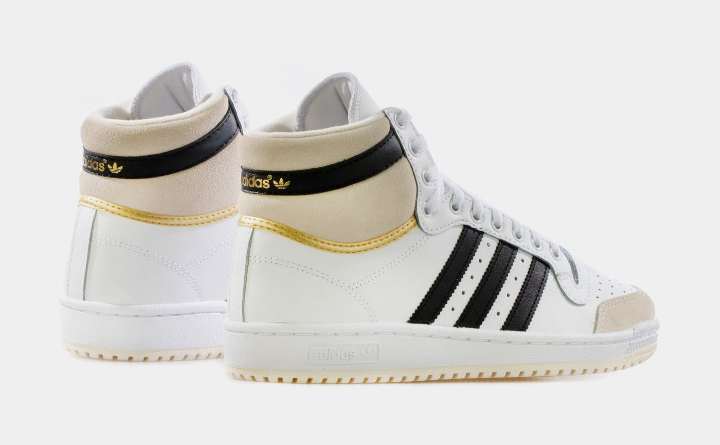 Adidas Men's Top Ten RB Hi Shoes - White / Black / Gold