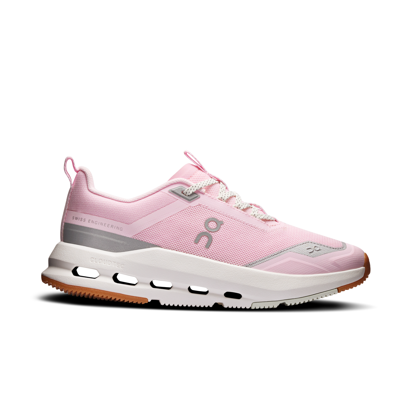 On Running Kids' Cloudnova Youth Shoes - Peony / Iceberg