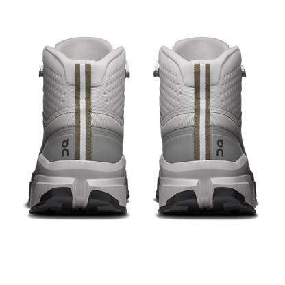 On Running Men's Cloudrock Mid Waterproof Shoes - Glacier / Alloy - Shopsportive