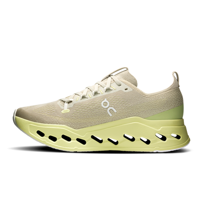 On Running Men's Cloudsurfer Max Shoes - Pelican / Limelight - Shopsportive