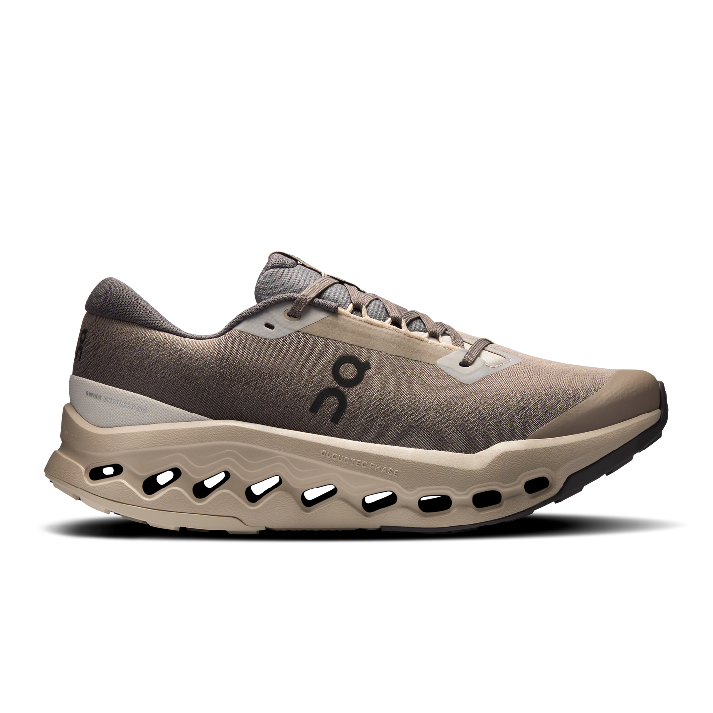 On Running Men's Cloudsurfer Trail 2 Waterproof Shoes - Cinder / Desert - Shopsportive