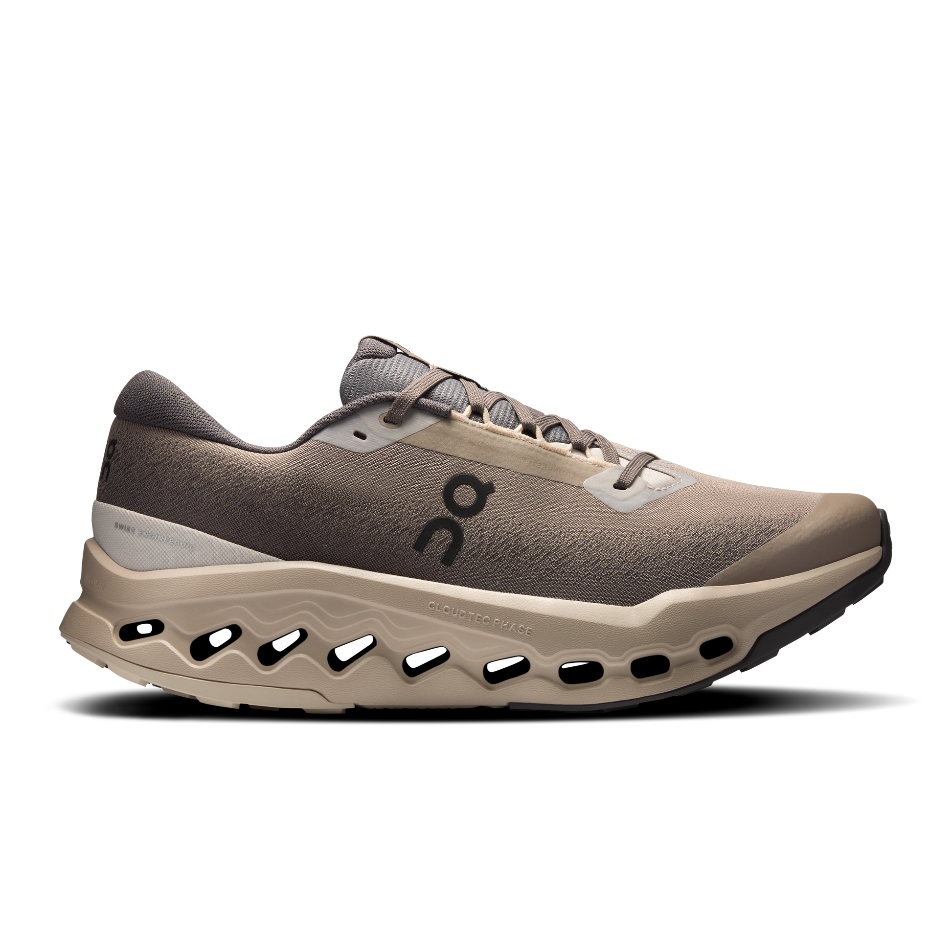 On Running Men's Cloudsurfer Trail 2 Waterproof Shoes - Cinder / Desert - Shopsportive