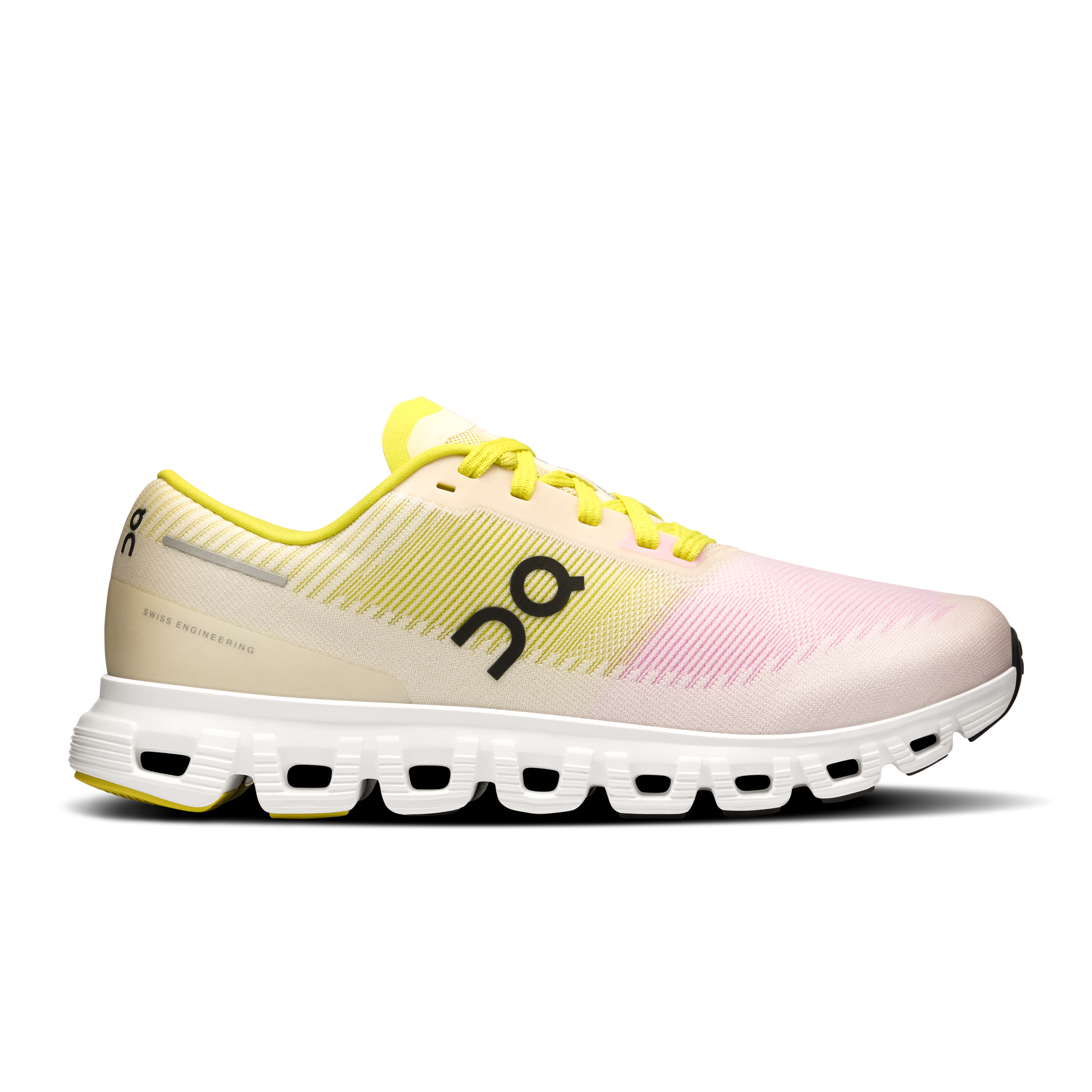 On Running Women's Cloud 6 Push Shoes - Petal / Lime - Shopsportive