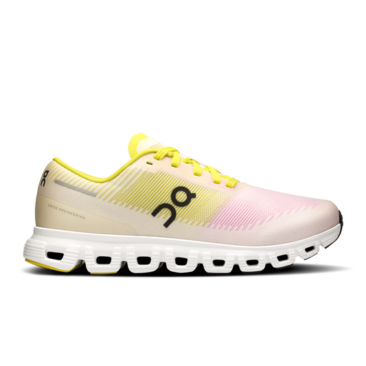 On Running Women's Cloud 6 Push Shoes - Petal / Lime - Shopsportive
