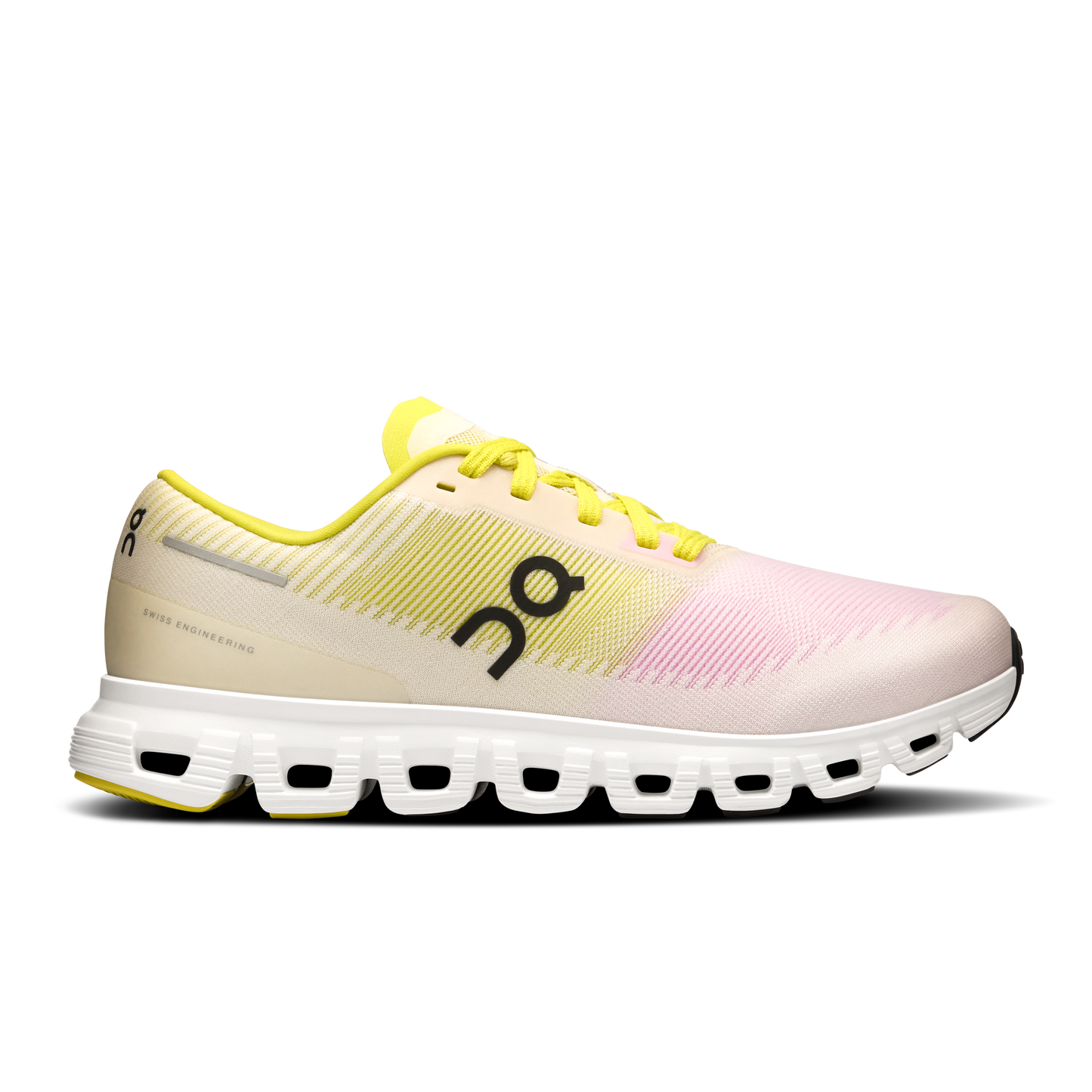 On Running Women's Cloud 6 Push Shoes - Petal / Lime - Shopsportive