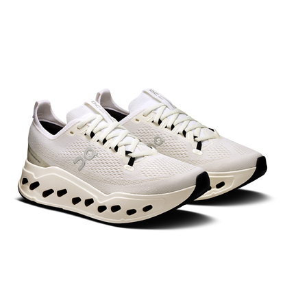On Running Women's Cloudsurfer Max Wide Shoes - White / White - Shopsportive