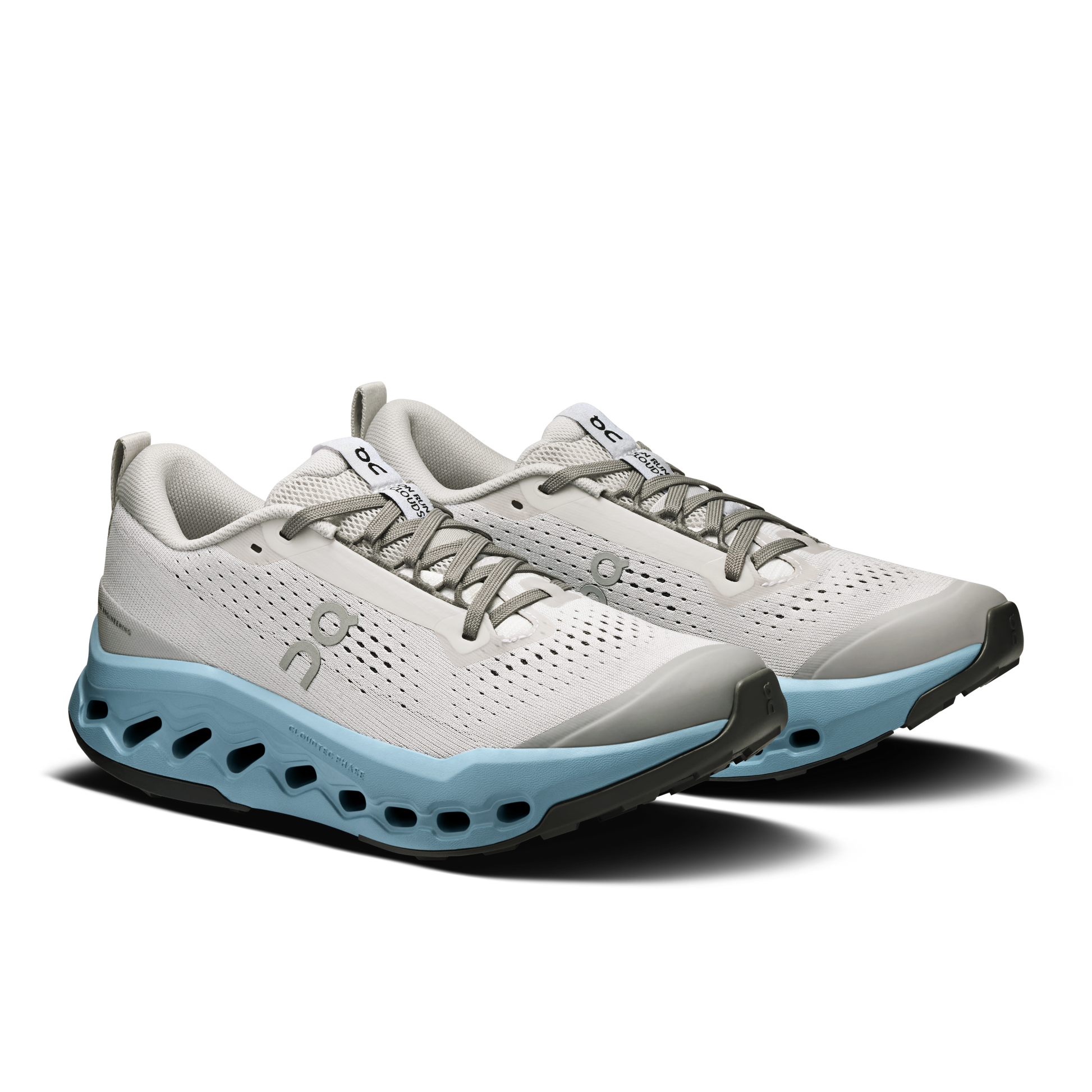 On Running Women's Cloudsurfer Trail 2 Shoes - Glacier / Dust - Shopsportive