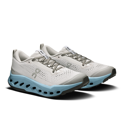 On Running Women's Cloudsurfer Trail 2 Shoes - Glacier / Dust - Shopsportive