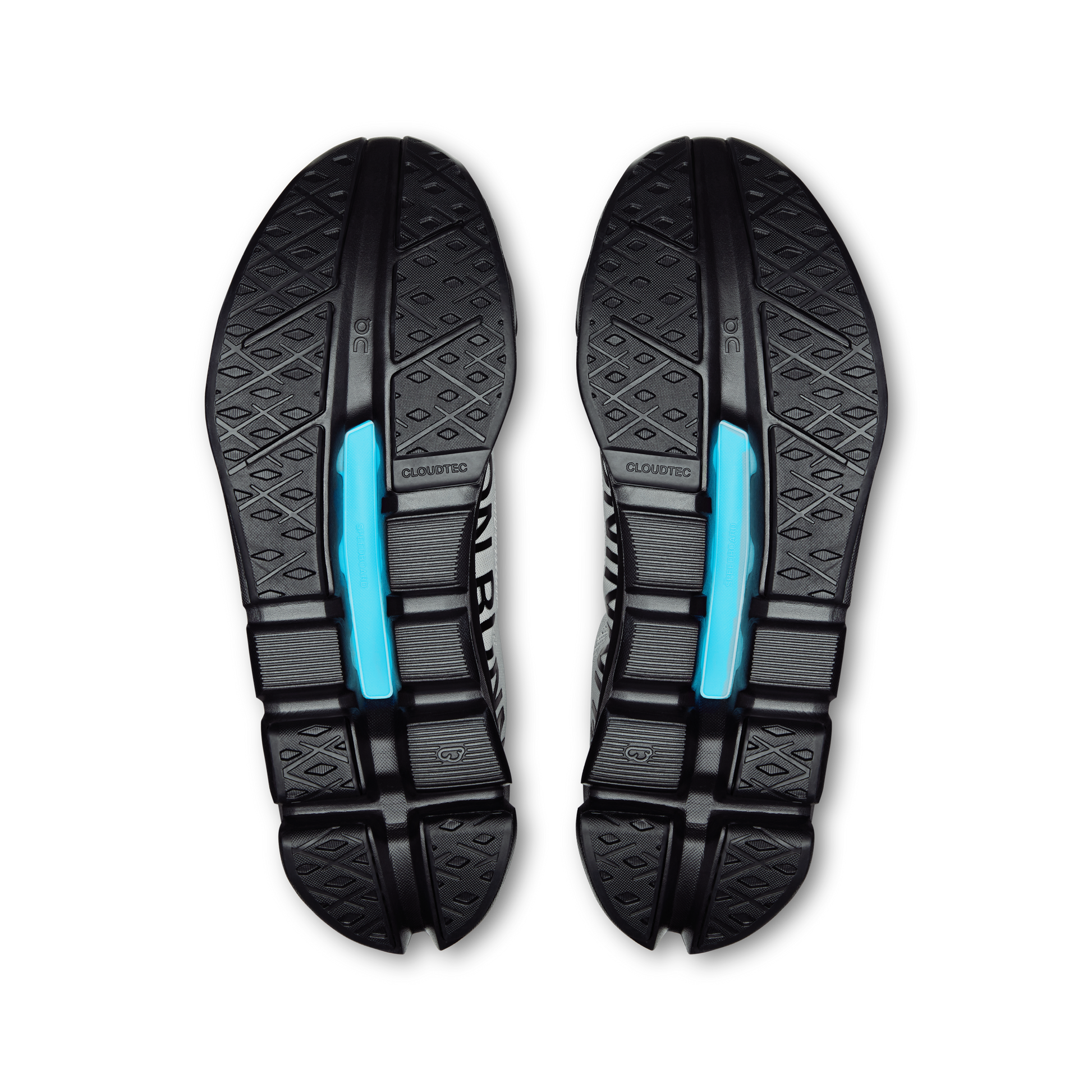 On Running Women's Cloudflow 5 Lumos Shoes - Glacier / Black - Shopsportive