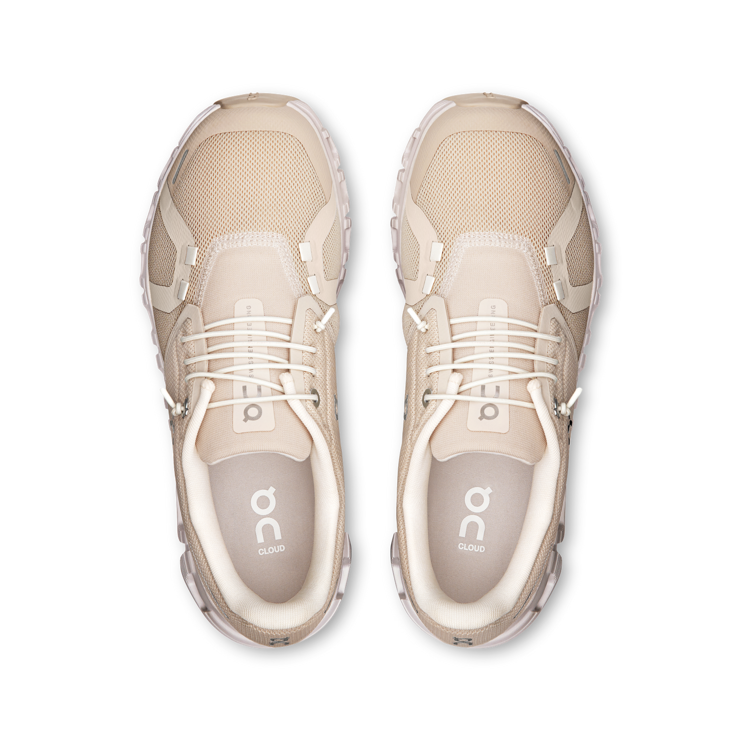 On Running Women's Cloud 6 Shoes - Pearl / White