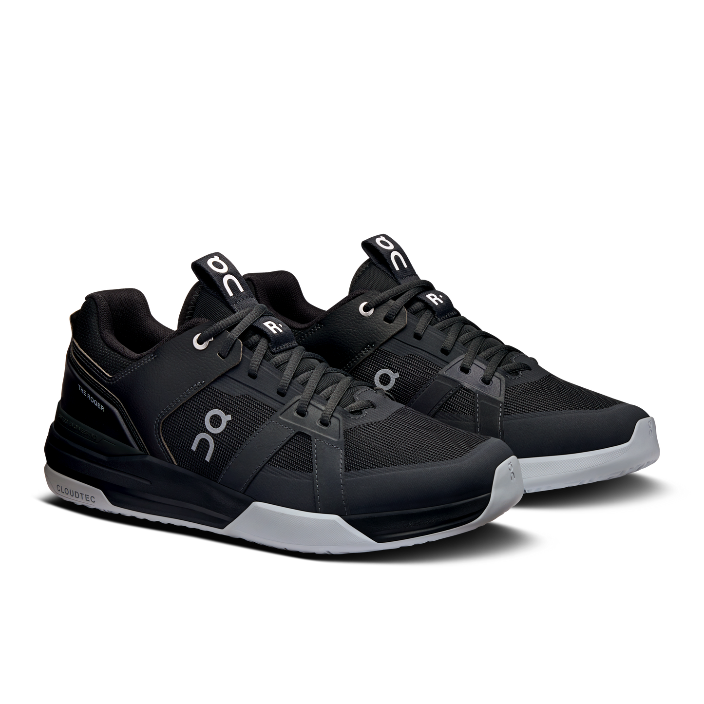 On Running Men's The Roger Clubhouse Pro Shoes - Black / Glacier