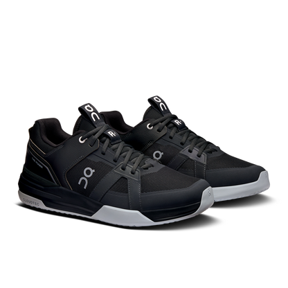 On Running Men's The Roger Clubhouse Pro Shoes - Black / Glacier - Shopsportive
