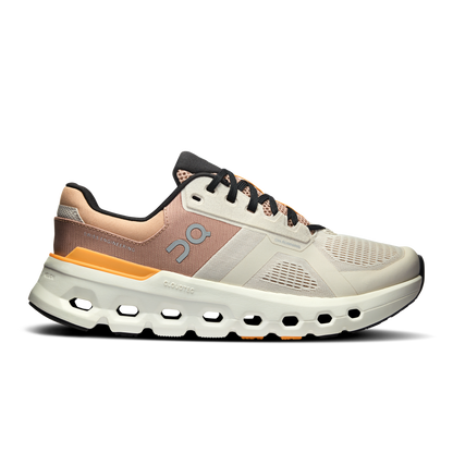 On Running Women's Cloudrunner 2 Shoes - Pearl / Tangerine - Shopsportive