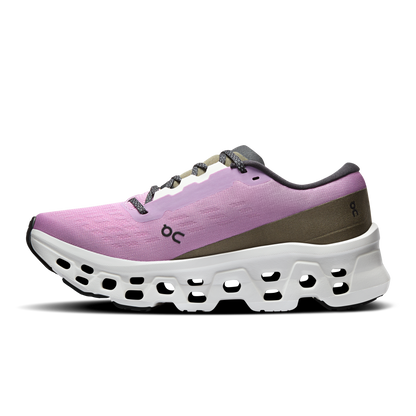 On Running Women's Cloudmonster 3 Shoes - Sakura / Ivory - Shopsportive