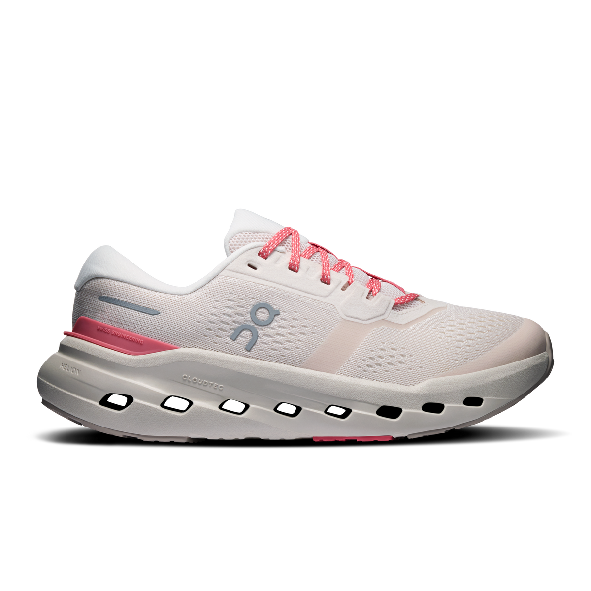 On Running Women's Cloudrunner 3 Shoes - Oyster / Camellia - Shopsportive