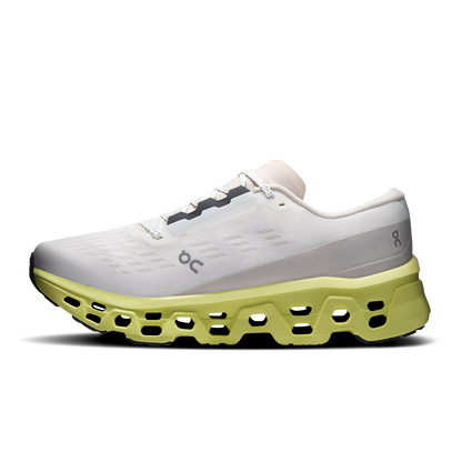 On Running Men's Cloudmonster 3 Shoes - Ivory / Limelight - Shopsportive