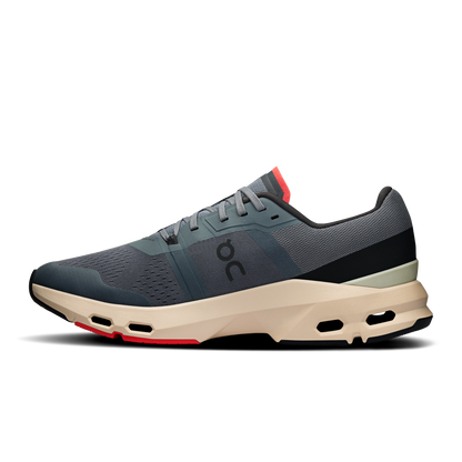 On Running Men's Cloudpulse Shoes - Stone / Red - Shopsportive
