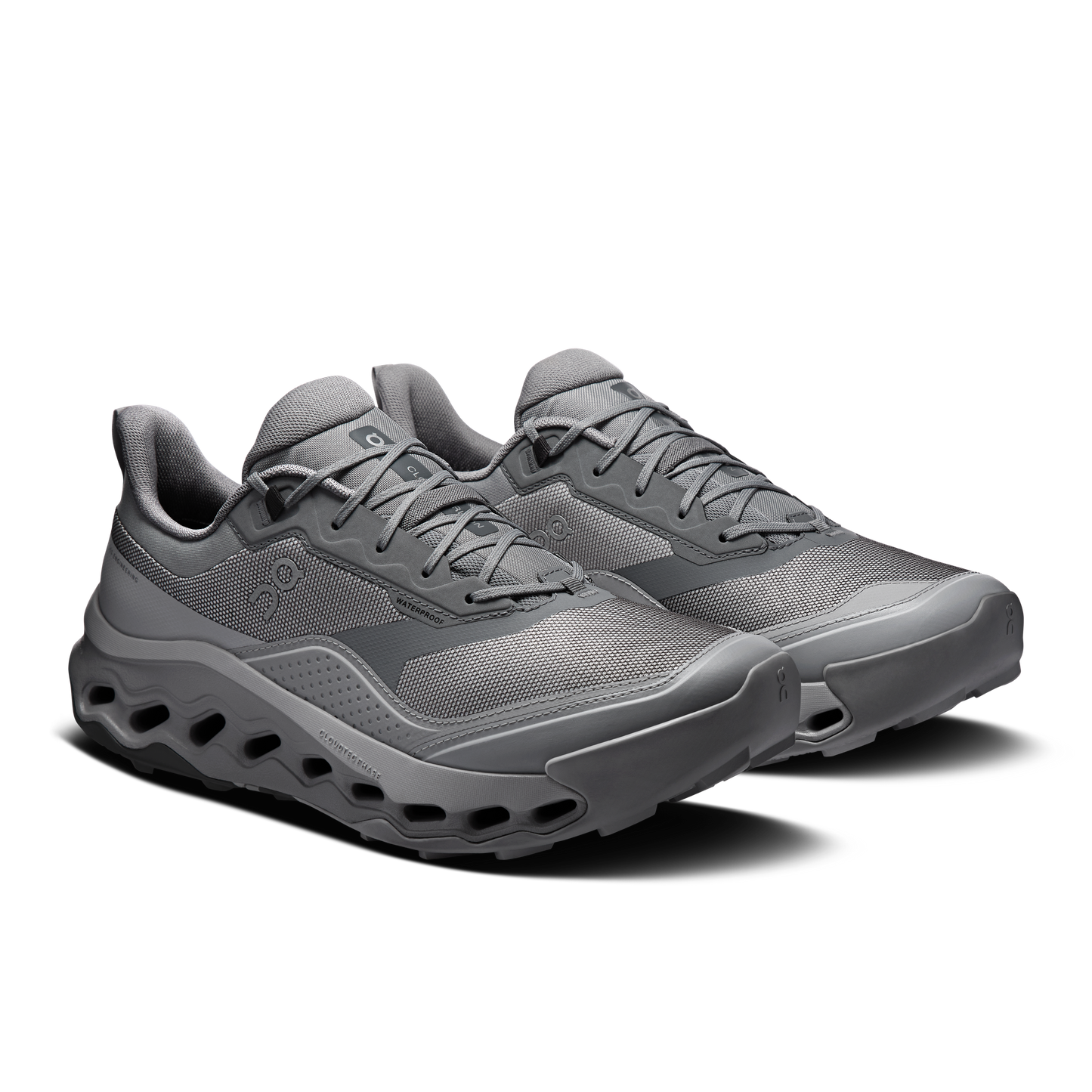 On Running Men's Cloudhorizon 2 Waterproof Shoes - Rock / Alloy - Shopsportive