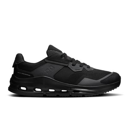 On Running Men's Cloudnova Rift Shoes - Black / Black