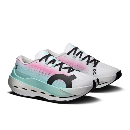 On Running Women's Cloudboom Max Shoes - White / Celeste - Shopsportive