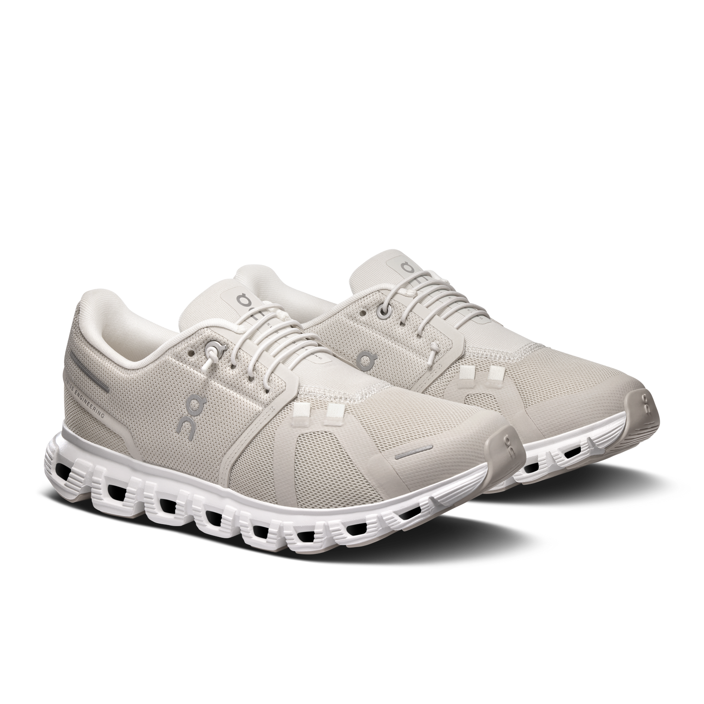 On Running Women's Cloud 6 Wide Shoes - Pearl / White - Shopsportive