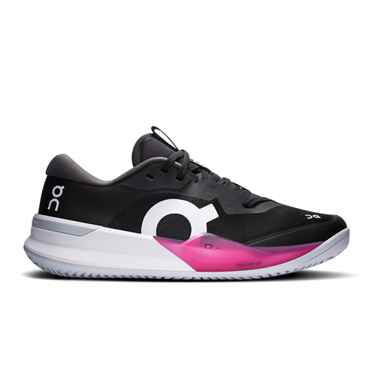 On Running Women's The Roger Pro 3 Clay Shoes - Black / Pink - Shopsportive