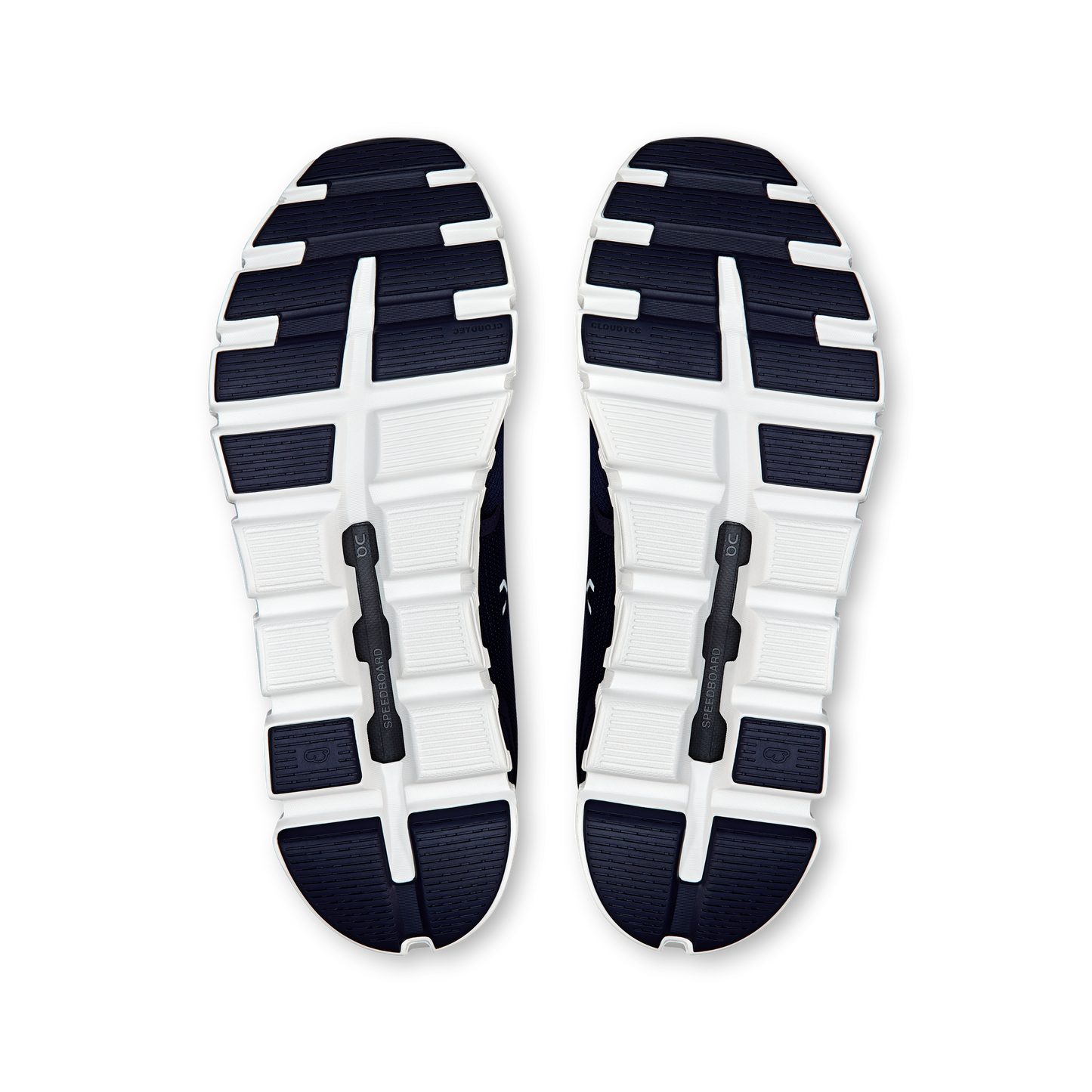 On Running Men's Cloud 6 Shoes - Midnight / White