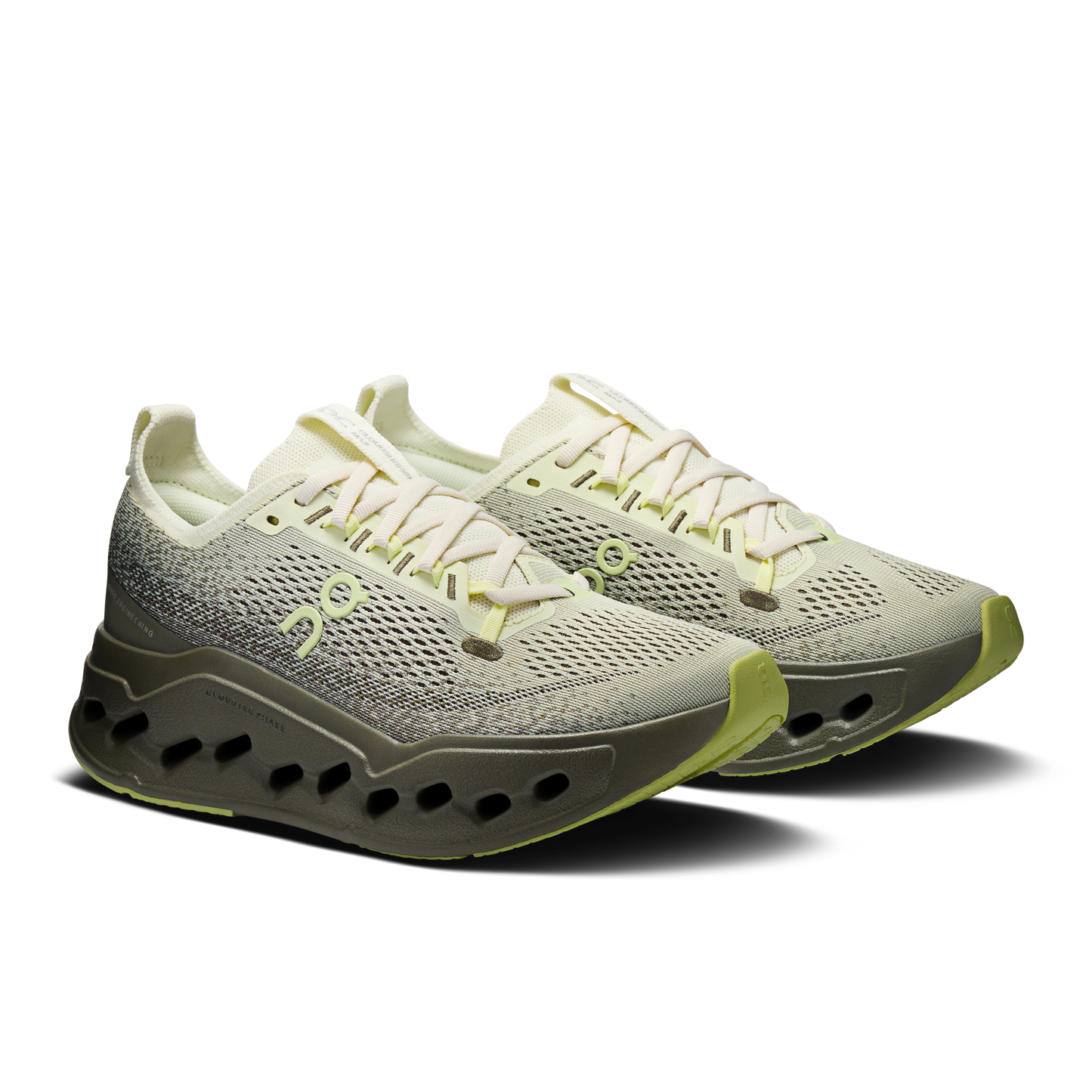 On Running Women's Cloudsurfer Max Shoes - Seedling / Olive - Shopsportive