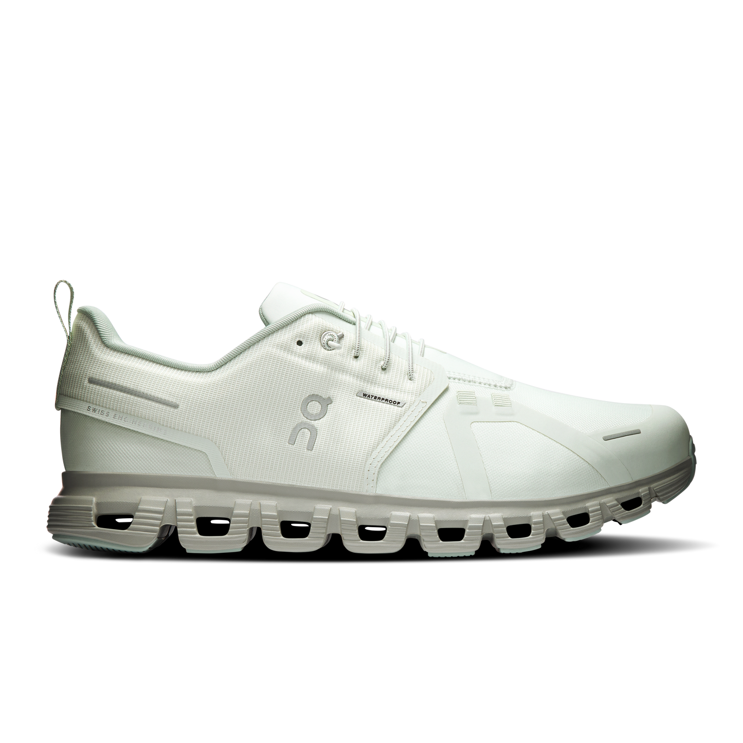 On Running Men's Cloud 6 Waterproof Shoes - Iceberg / Tin - Shopsportive