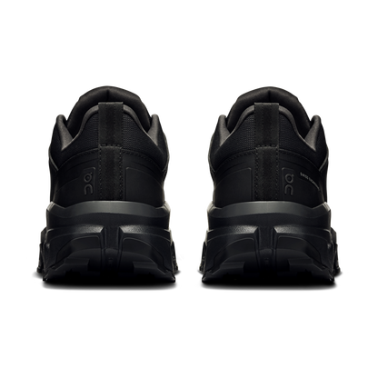 On Running Women's Cloudrock Low Waterproof Shoes - Black / Black - Shopsportive