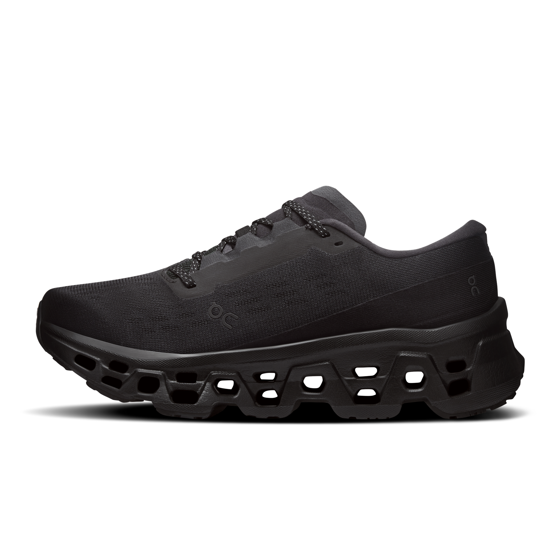 On Running Women's Cloudmonster 3 Shoes - Black / Black - Shopsportive