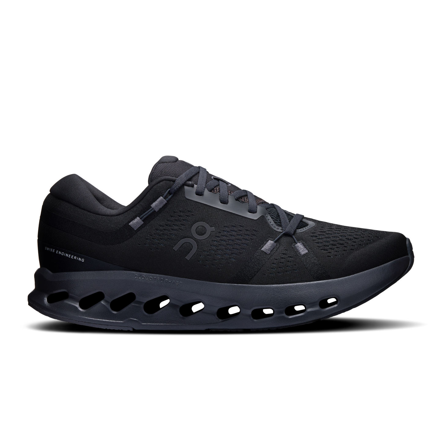 On Running Men's Cloudsurfer 2 Shoes - Black / Black