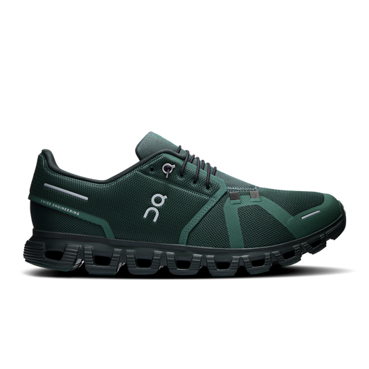 On Running Men's Cloud 6 Shoes - Evergreen / Black - Shopsportive