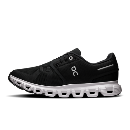 On Running Women's Cloud 6 Shoes - Black / White - Shopsportive