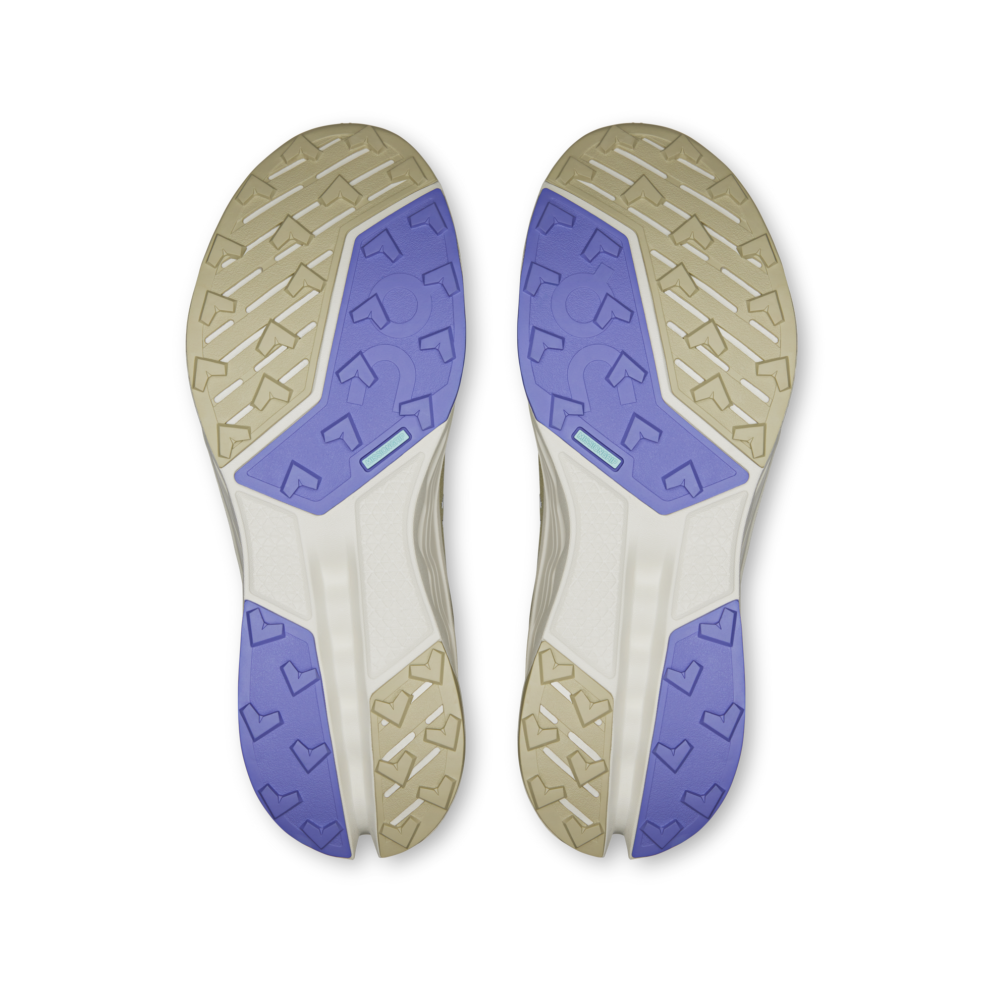 On Running Men's Cloudsurfer Trail 2 Waterproof Shoes - Ghost / Chalk - Shopsportive